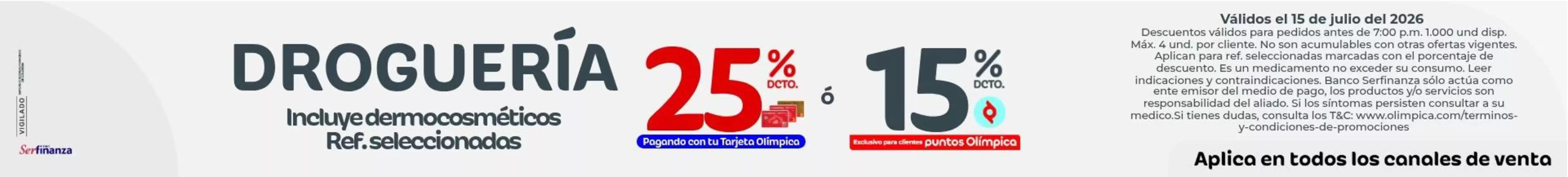 Catálogo Olímpica | Nuestras mejores gangas | 2026-07-15T00:00:00.000Z - 2026-07-15T00:00:00.000Z
