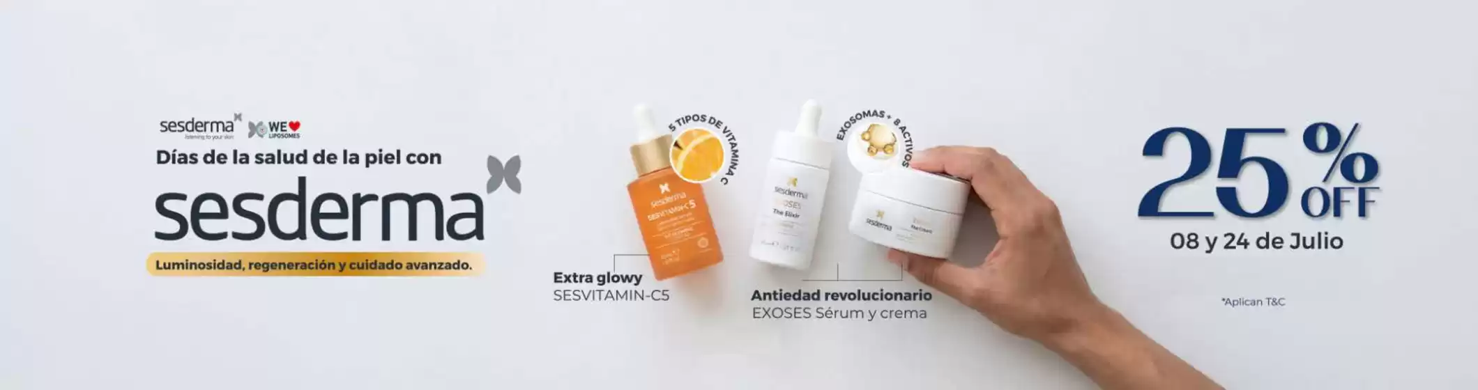 Catálogo Laskin | Sesderma 25% OFF | 2026-07-16T00:00:00.000Z - 2026-07-24T00:00:00.000Z