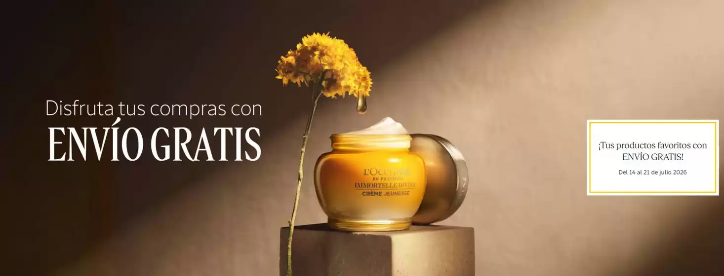 Catálogo L'Occitane | Tus productos favoritos con ENVÍO GRATIS | 2026-07-16T00:00:00.000Z - 2026-07-21T00:00:00.000Z