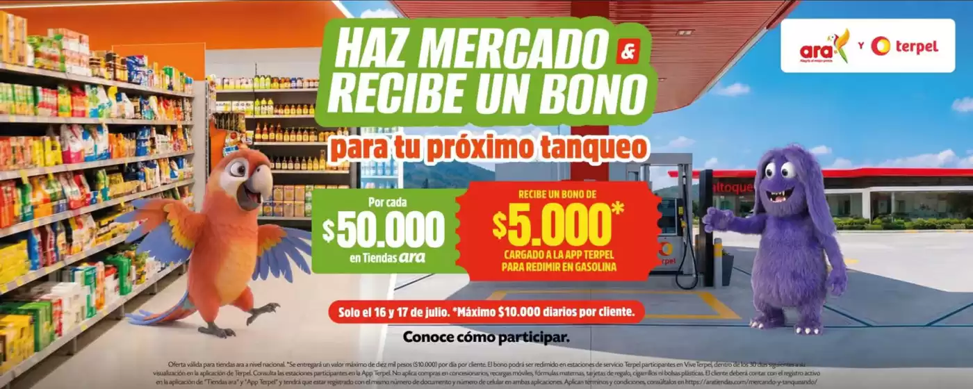 Catálogo Ara en Tarqui | Promociones | 2026-07-16T00:00:00.000Z - 2026-07-17T00:00:00.000Z