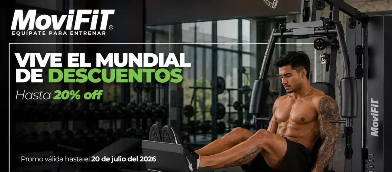Catálogo Movifit | Vive el mundial de descuentos hasta 20% OFF | 2026-07-16T00:00:00.000Z - 2026-07-20T00:00:00.000Z