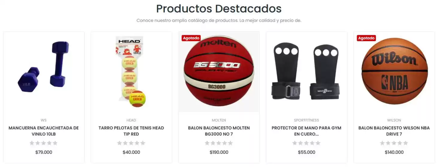 Catálogo Sport World | Productos Destacados | 2026-07-16T00:00:00.000Z - 2026-07-24T00:00:00.000Z