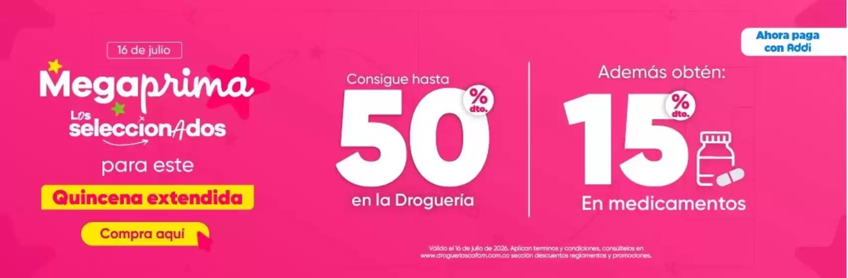 Catálogo Cafam | Ofertas principales y descuentos | 2026-07-16T00:00:00.000Z - 2026-07-16T00:00:00.000Z
