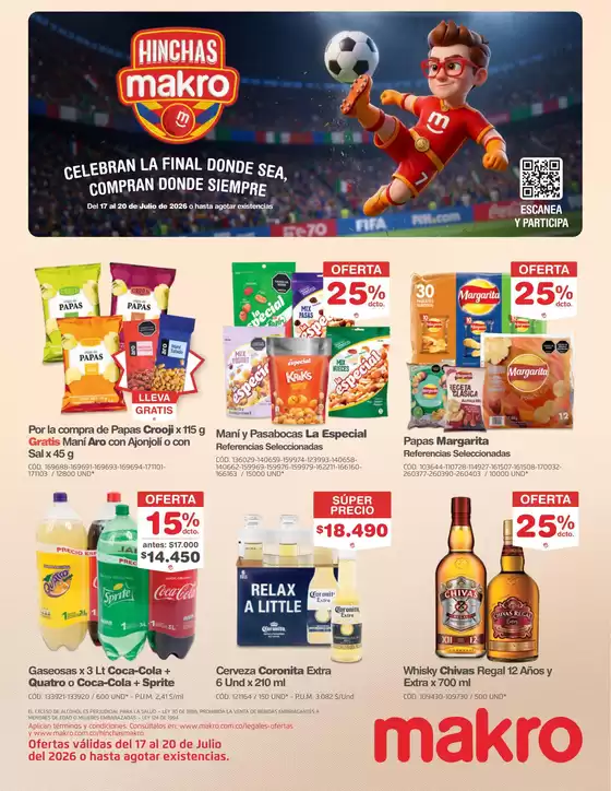 Catálogo Makro | Final Mundial Makro | 2026-06-17T00:00:00.000Z - 2026-07-20T00:00:00.000Z