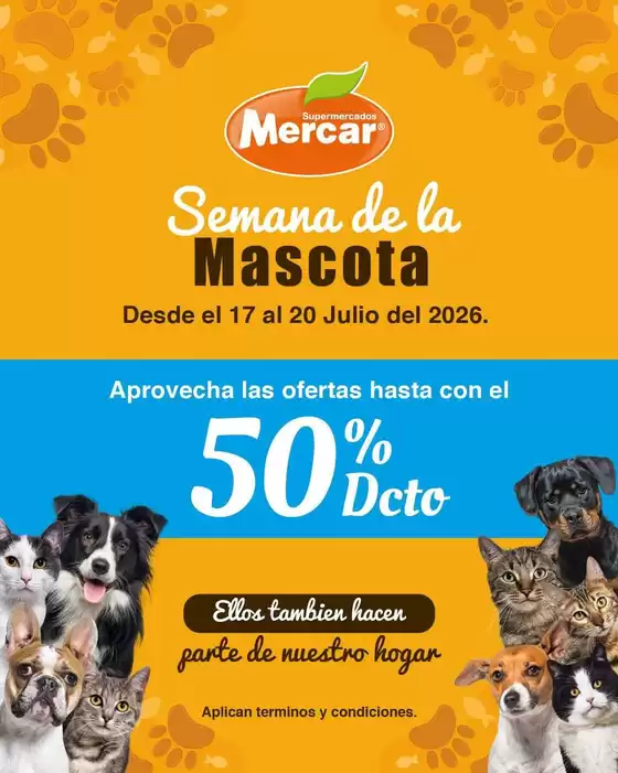 Catálogo Mercar | Ofertas Mercar | 2026-07-17T00:00:00.000Z - 2026-07-20T00:00:00.000Z