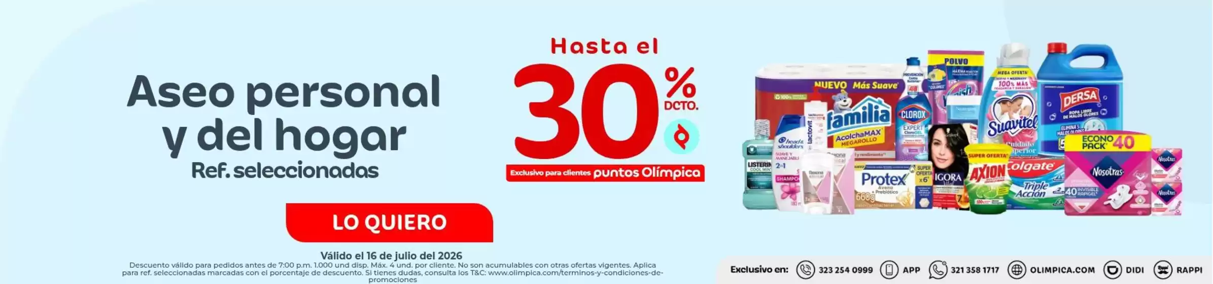 Catálogo Olímpica | Nuestras mejores ofertas para ti | 2026-07-16T00:00:00.000Z - 2026-07-16T00:00:00.000Z