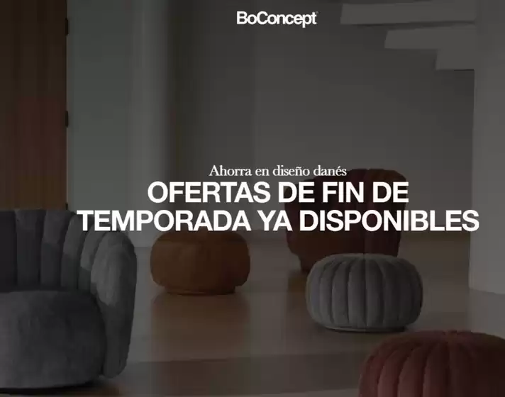 Catálogo BoConcept | Ofertas De Fin De Temporada Ya Disponibles | 2026-07-17T00:00:00.000Z - 2026-07-31T00:00:00.000Z