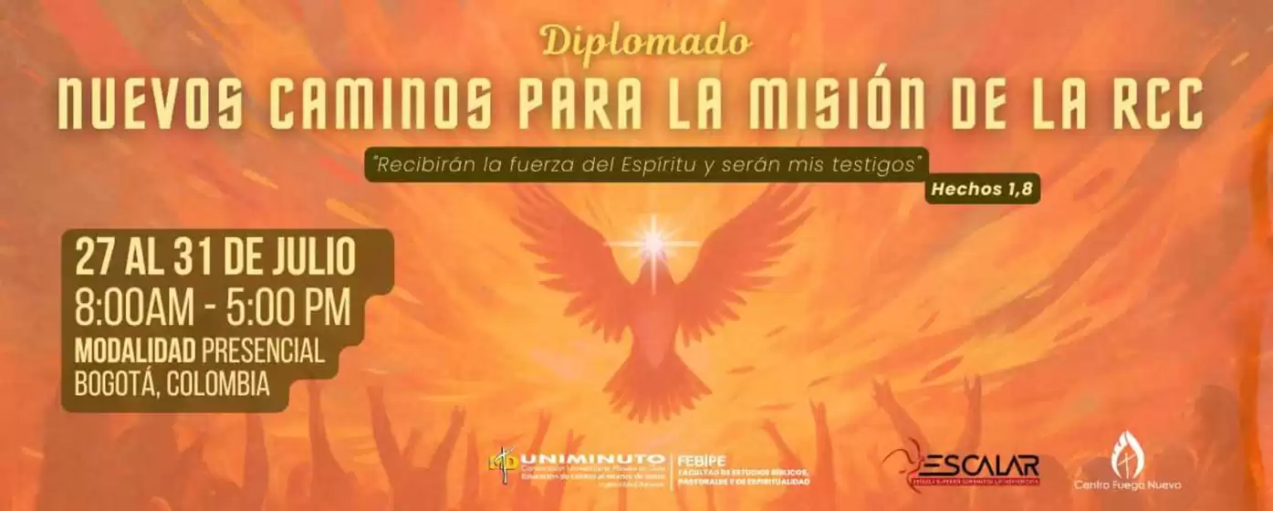 Catálogo Minuto de Dios | Inscripción Nuevos caminos para la misión con la RCC | 2026-07-27T00:00:00.000Z - 2026-07-31T00:00:00.000Z