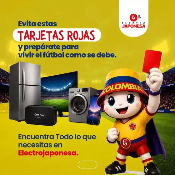 Catálogo Electrojaponesa | Ofertas Electrojaponesa | 2026-07-18T00:00:00.000Z - 2026-08-01T00:00:00.000Z