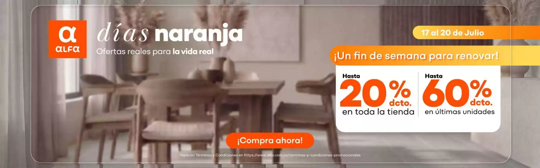 Catálogo Alfa | Grandes descuentos en productos seleccionados | 2026-07-17T00:00:00.000Z - 2026-07-20T00:00:00.000Z