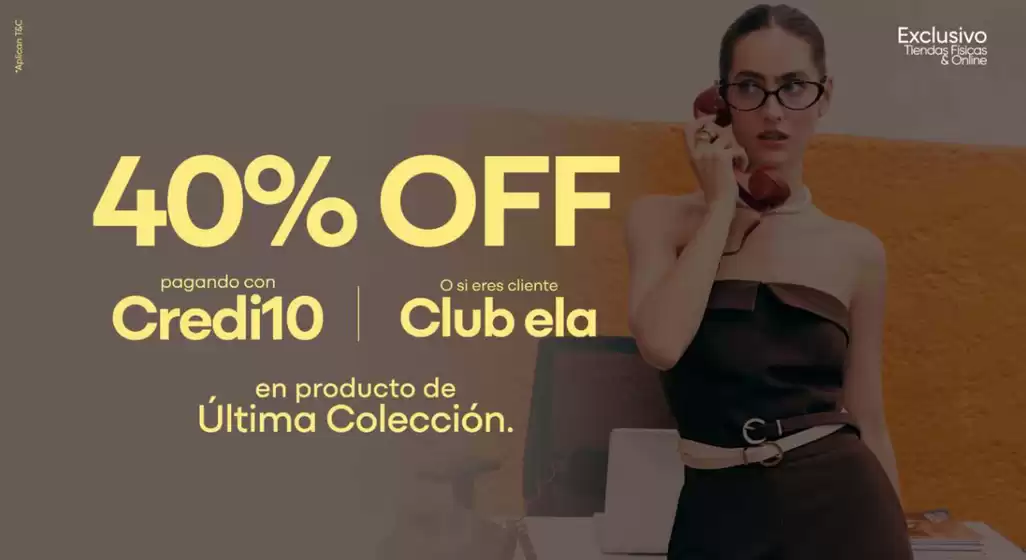 Catálogo ELA en Santa Rosa de Cabal | Hasta 40% OFF, Sale 50% OFF | 2026-07-20T00:00:00.000Z - 2026-07-26T00:00:00.000Z