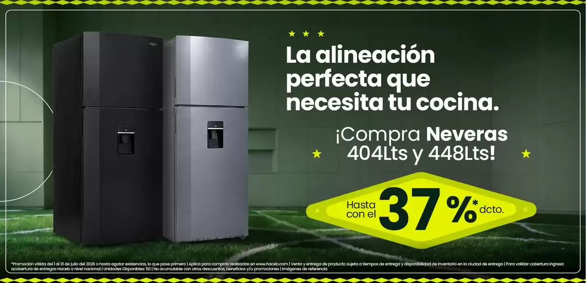 Catálogo Haceb | Ofertas exclusivas para nuestros clientes | 2026-07-01T00:00:00.000Z - 2026-07-31T00:00:00.000Z