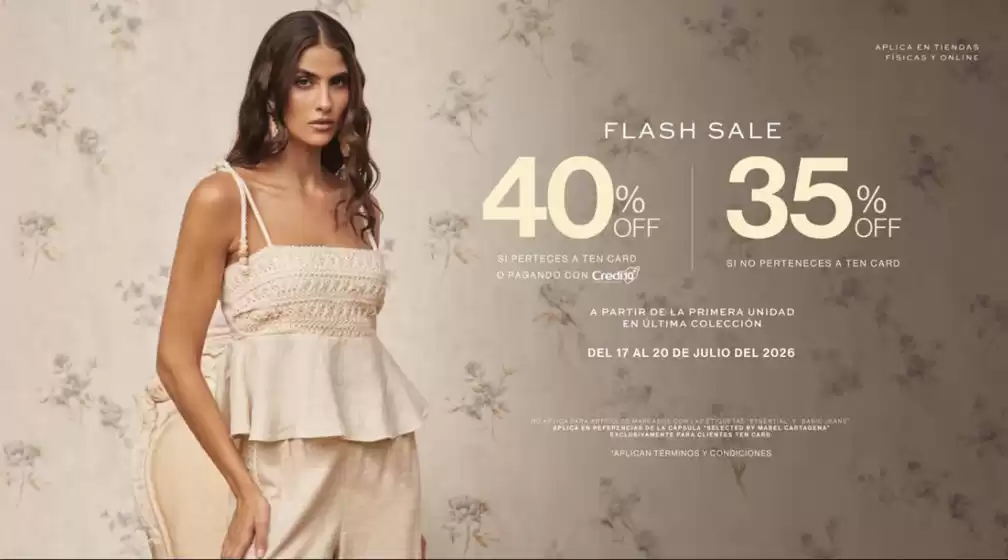 Catálogo Studio F | Flash Sale 40% Off y 35% Off | 2026-07-20T00:00:00.000Z - 2026-07-20T00:00:00.000Z