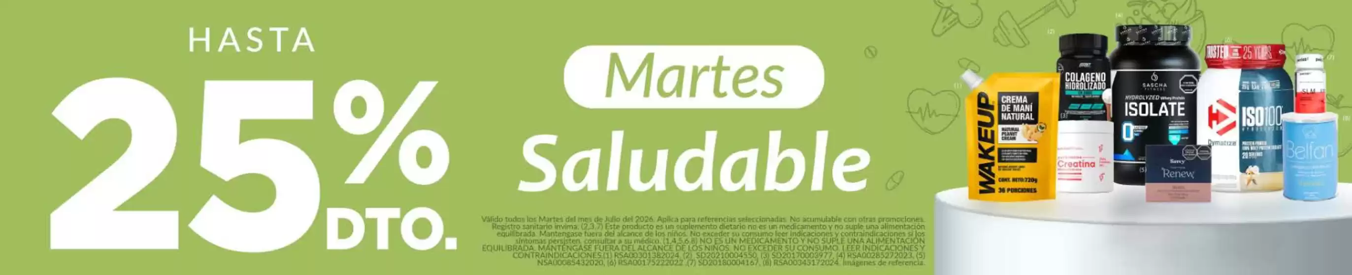 Catálogo Farmacias Pasteur en Fonseca | Descuentos Especiales | 2026-07-21T00:00:00.000Z - 2026-07-31T00:00:00.000Z