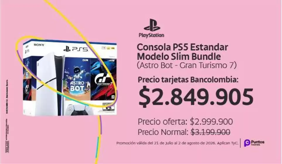 Catálogo Bancolombia | Ofertas principales para todos los clientes | 2026-07-21T00:00:00.000Z - 2026-08-02T00:00:00.000Z