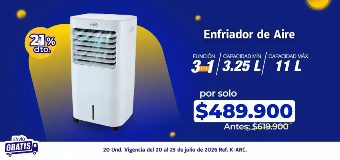 Catálogo Kalley | Ofertas Kalley | 2026-07-20T00:00:00.000Z - 2026-07-25T00:00:00.000Z