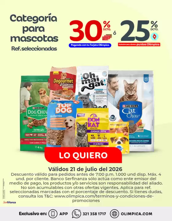 Catálogo Olímpica | Gangas exclusivas | 2026-07-21T00:00:00.000Z - 2026-07-21T00:00:00.000Z