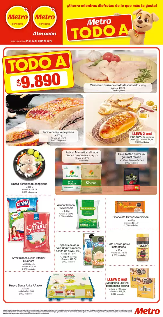 Catálogo Metro en Cajicá | Ofertas Especiales | 2026-07-22T00:00:00.000Z - 2026-07-26T00:00:00.000Z