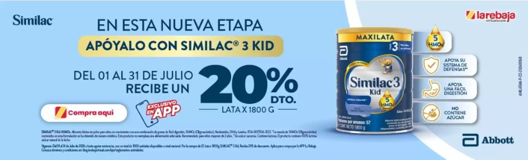 Catálogo La Rebaja | Gangas y ofertas actuales | 2026-07-01T00:00:00.000Z - 2026-07-31T00:00:00.000Z