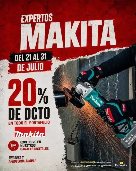 Catálogo Ferricentro | Excelente oferta para todos los clientes | 2026-07-21T00:00:00.000Z - 2026-07-31T00:00:00.000Z