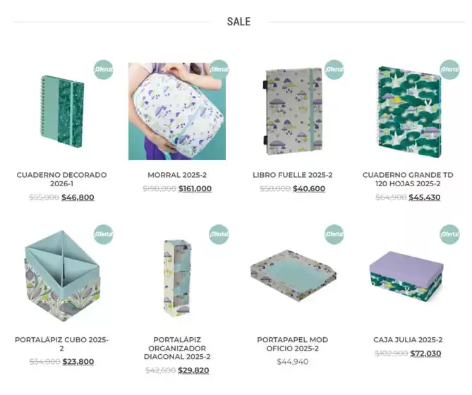 Catálogo Hojas | Sale | 2026-07-23T00:00:00.000Z - 2026-07-26T00:00:00.000Z