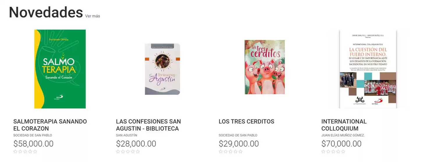Catálogo Librería San Pablo | Novedades y más vendidos | 2026-07-23T00:00:00.000Z - 2026-07-31T00:00:00.000Z