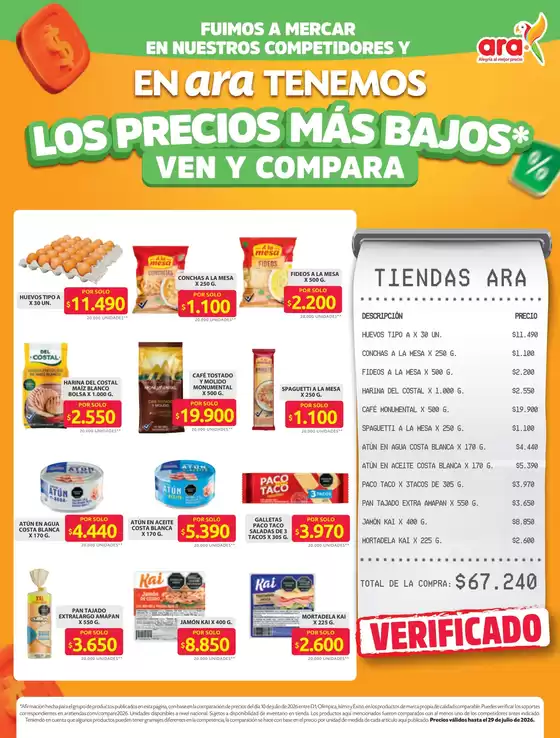 Catálogo Ara | Ofertas Ara | 2026-07-29T00:00:00.000Z - 2026-07-29T00:00:00.000Z