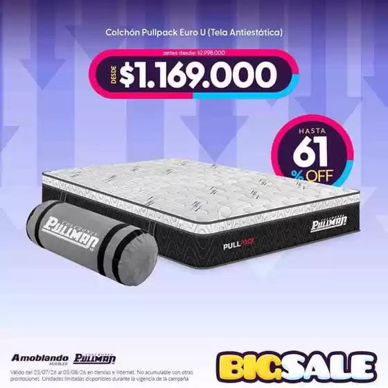 Catálogo Pullman | Gangas y ofertas actuales | 2026-07-23T00:00:00.000Z - 2026-08-03T00:00:00.000Z