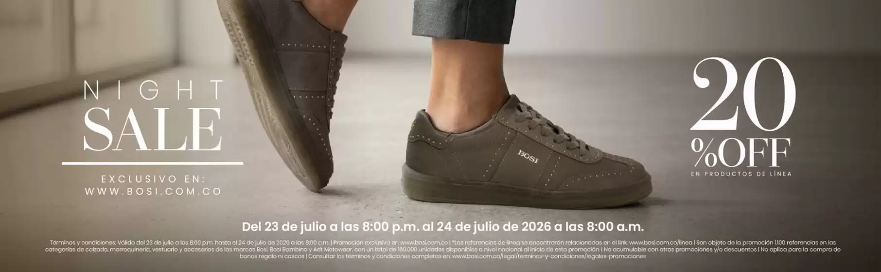 Catálogo Bosi | Night Sale 20% OFF | 2026-07-24T00:00:00.000Z - 2026-07-24T00:00:00.000Z