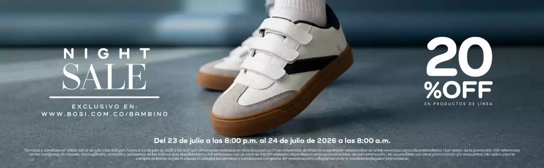 Catálogo Bosi Bambino | Night Sale 20% OFF | 2026-07-24T00:00:00.000Z - 2026-07-24T00:00:00.000Z
