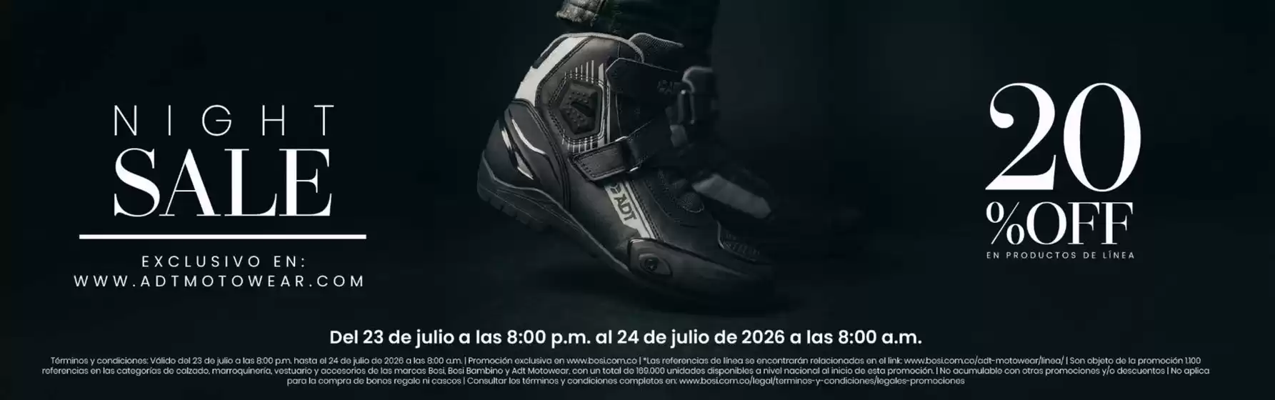 Catálogo Addict by Bosi | Night Sale 20% OFF | 2026-07-24T00:00:00.000Z - 2026-07-24T00:00:00.000Z