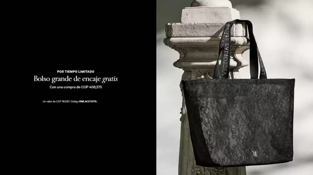 Catálogo Victoria’s Secret | Bolso grande de vs gratis con una compra de $408,375 | 2026-07-24T00:00:00.000Z - 2026-07-28T00:00:00.000Z