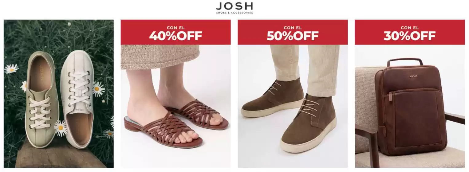 Catálogo Josh | Ofertas Especiales | 2026-07-24T00:00:00.000Z - 2026-07-27T00:00:00.000Z