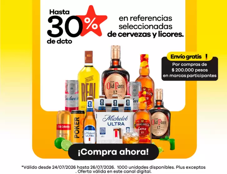 Catálogo Éxito | Nuestras mejores gangas | 2026-07-24T00:00:00.000Z - 2026-07-26T00:00:00.000Z