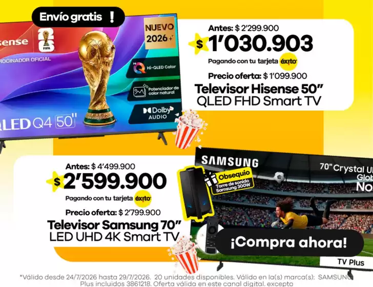 Catálogo Éxito en Pereira | Ofertas Éxito | 2026-07-24T00:00:00.000Z - 2026-07-29T00:00:00.000Z