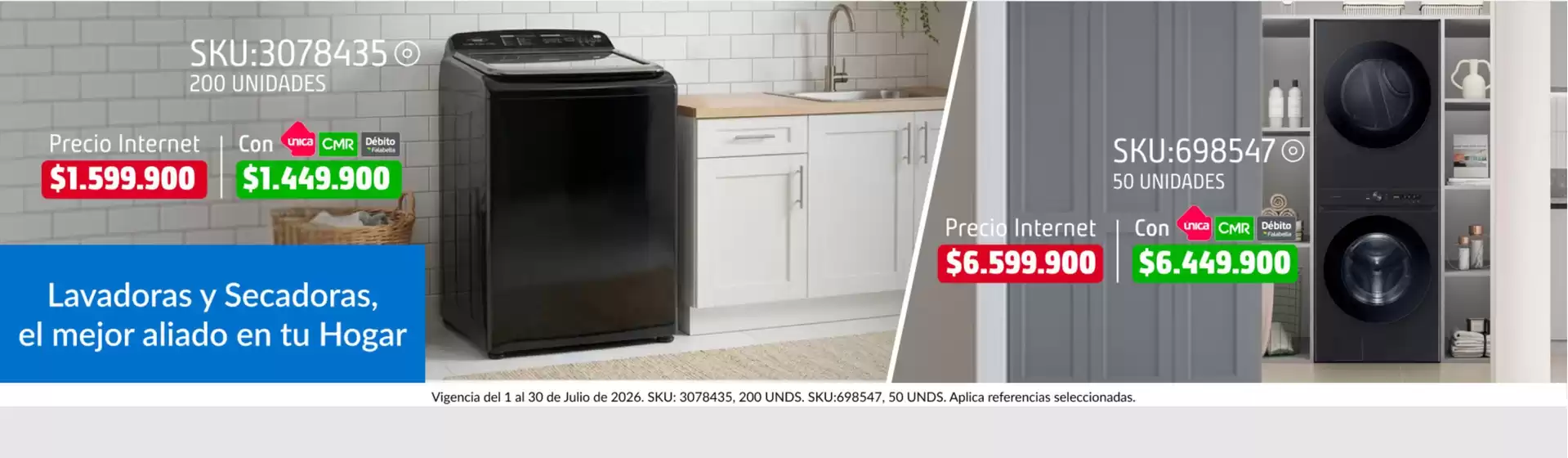 Catálogo Homecenter | Nuestras mejores gangas | 2026-07-01T00:00:00.000Z - 2026-07-30T00:00:00.000Z