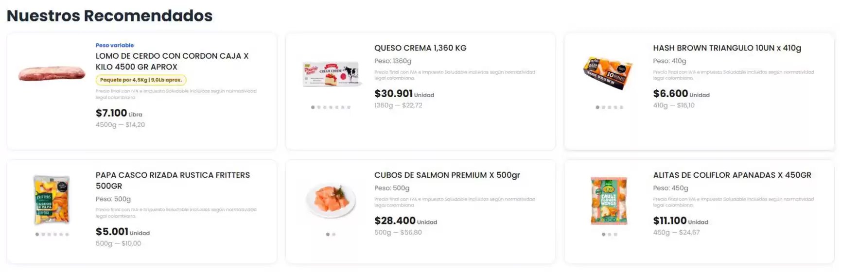Catálogo Calypso | Nuestros Recomendados | 2026-07-28T00:00:00.000Z - 2026-07-30T00:00:00.000Z