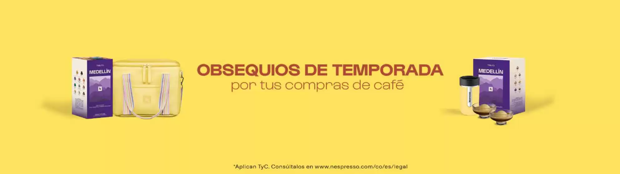 Catálogo Nespresso | Obsequios de temporada por tus compras de café | 2026-07-28T00:00:00.000Z - 2026-07-31T00:00:00.000Z