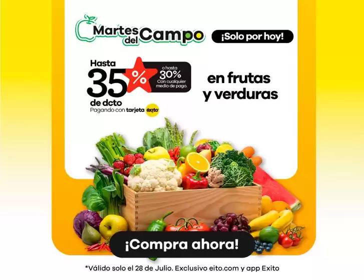 Catálogo Éxito | Ofertas y promociones actuales | 2026-07-28T00:00:00.000Z - 2026-07-28T00:00:00.000Z