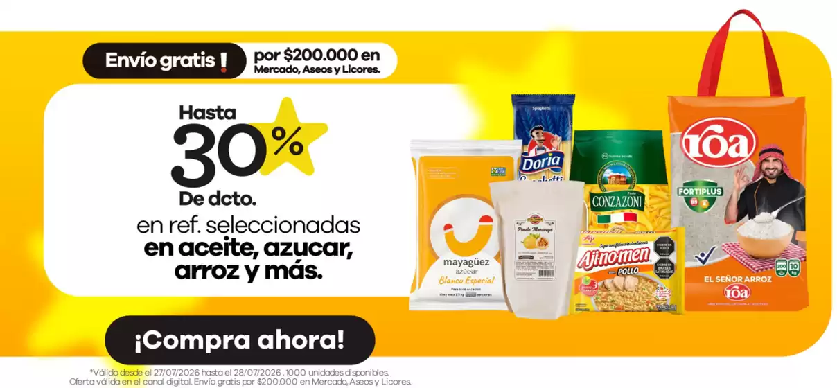 Catálogo Éxito | Gangas y ofertas actuales | 2026-07-27T00:00:00.000Z - 2026-07-28T00:00:00.000Z