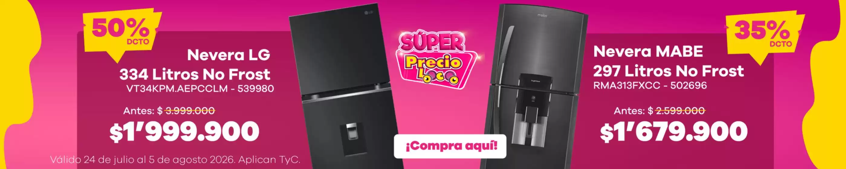 Catálogo MercaCentro | Ofertas especiales atractivas para todos | 2026-07-24T00:00:00.000Z - 2026-08-05T00:00:00.000Z