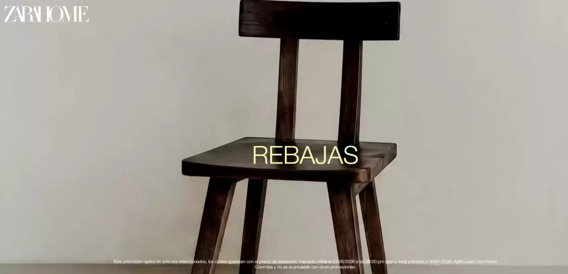 Catálogo Zara Home en Cali | Rebajas | 2026-07-28T00:00:00.000Z - 2026-07-30T00:00:00.000Z
