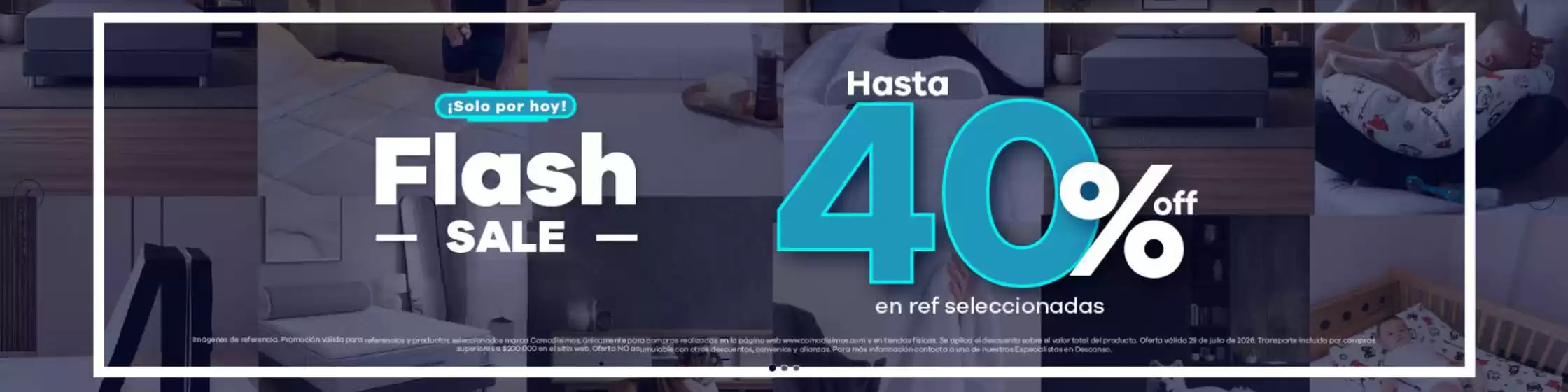 Catálogo Comodísimos | Solo Por Hoy con Hasta: 40% OFF | 2026-07-29T00:00:00.000Z - 2026-07-29T00:00:00.000Z