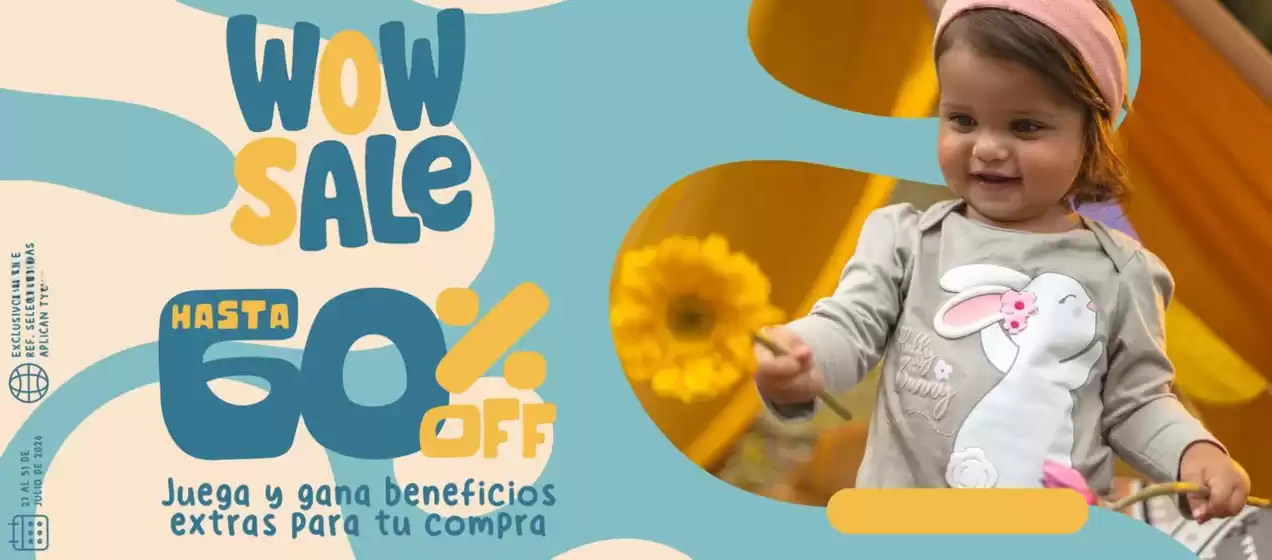 Catálogo MIC Baby | Wow Sale Hasta 60% OFF, Juega y Gana | 2026-07-29T00:00:00.000Z - 2026-07-31T00:00:00.000Z