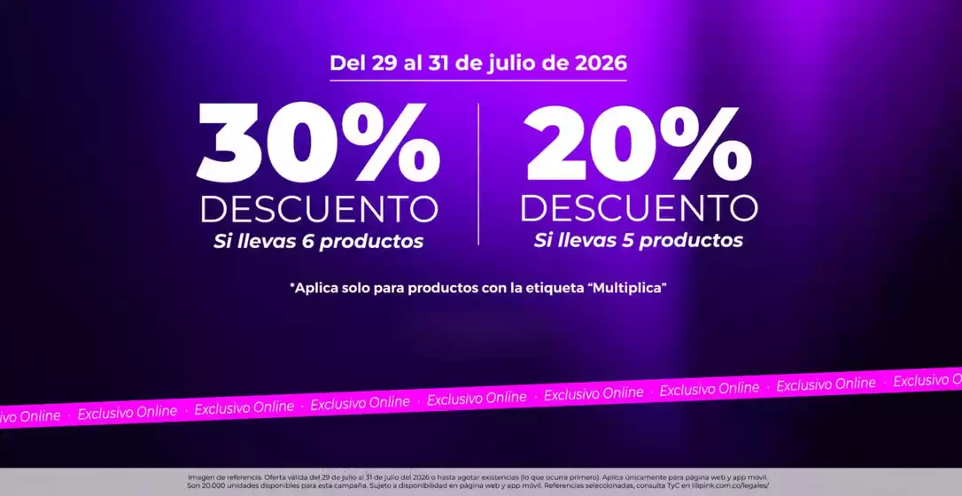 Catálogo Lili Pink en Calarcá | Descuentos y Precios Especiales | 2026-07-30T00:00:00.000Z - 2026-08-02T00:00:00.000Z