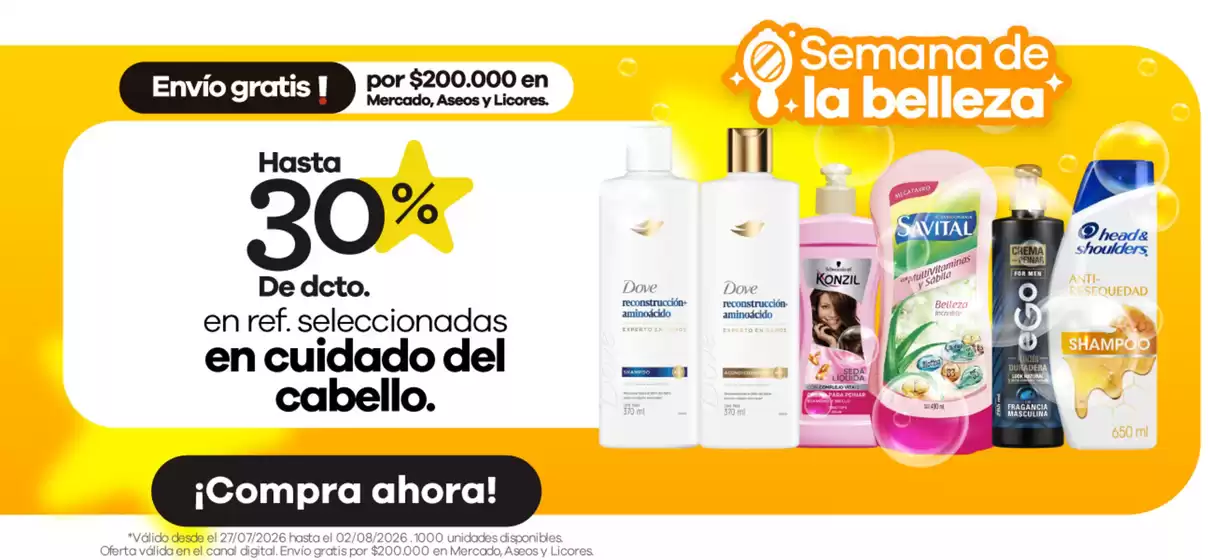 Catálogo Éxito en Bello | Gangas y ofertas actuales | 2026-07-27T00:00:00.000Z - 2026-08-02T00:00:00.000Z