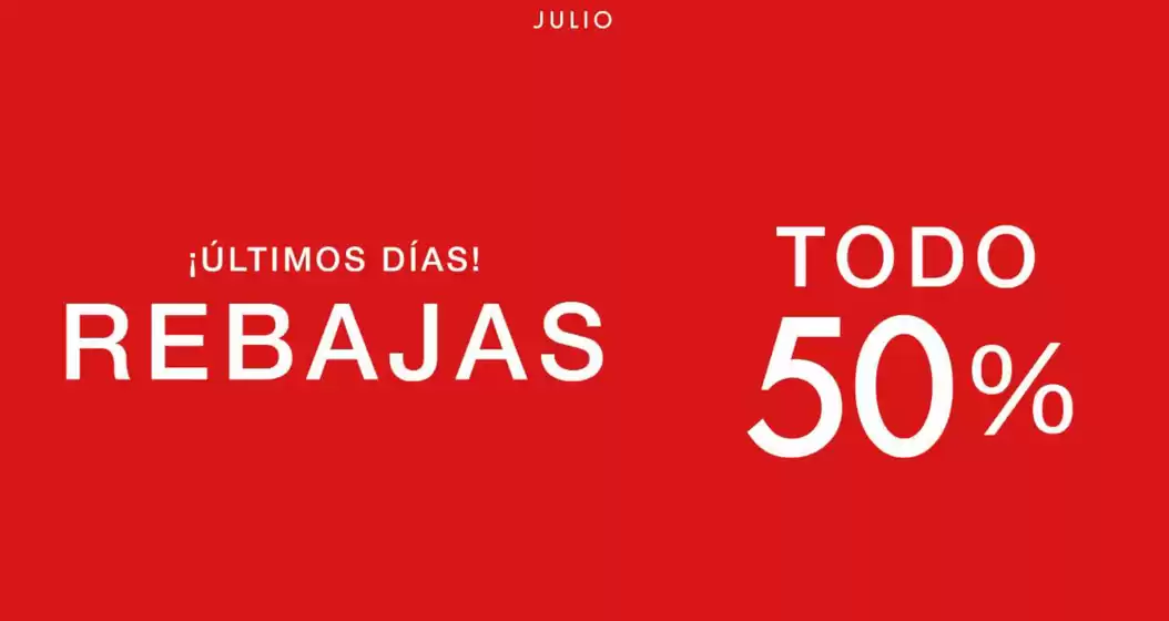 Catálogo Julio | Todo 50% OFF | 2026-07-30T00:00:00.000Z - 2026-07-31T00:00:00.000Z