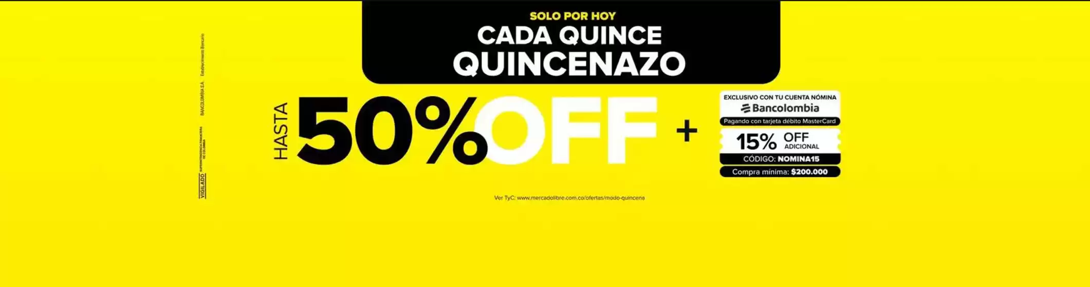 Catálogo Mercado Libre en Itagüí | Solo por hoy 50% OFF | 2026-07-30T00:00:00.000Z - 2026-07-30T00:00:00.000Z