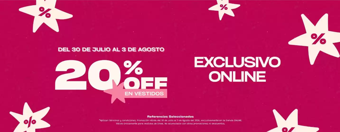 Catálogo Laura V | Exclusivo Online 20% OFF | 2026-07-31T00:00:00.000Z - 2026-08-03T00:00:00.000Z