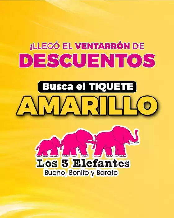 Catálogo Los Tres Elefantes | Gran variedad de ofertas | 2026-07-31T00:00:00.000Z - 2026-08-14T00:00:00.000Z